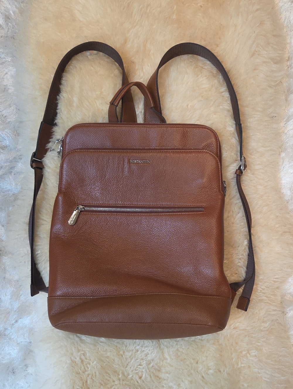 Bostanten Leather Backpack